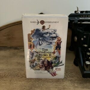 Black VHS Tape of The Neverending Story II